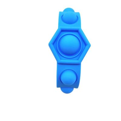 China 2021 Casual / Sports New Spinner's Wristband Pop It Wiggle Toy Wristband for sale