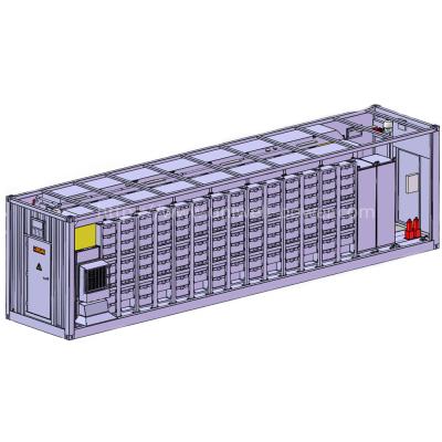 China Energy storage battery pack; Computer equipment modular data center container production package storage battery container manufacturer etc. environmental protection for sale