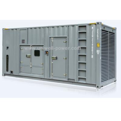 China Corten Steel (SPA-H) Customized 1500kVA 2000kVA Soundproof Generator Container for sale