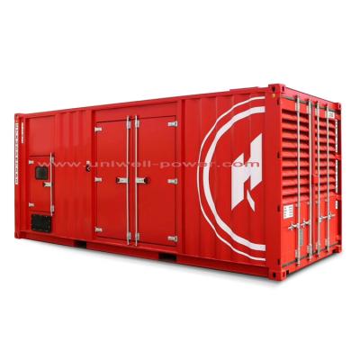 China 1000KVA 40HQ Steel Container Diesel Generator for sale