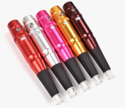 China Permanent OEM ODM LOGO Digital Eyebrow Tattoo Machine Gun Multicolor Rotary PMU Machine For Eyebrow, Eyeliner, Lips Microblading for sale