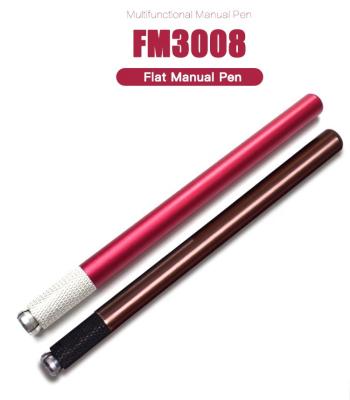 China PMU 3D Eyebrow Microblading Manual Pen For Permanent Makeup Tattoo Gun Permanent Light Weight Flat Manual Pen for sale