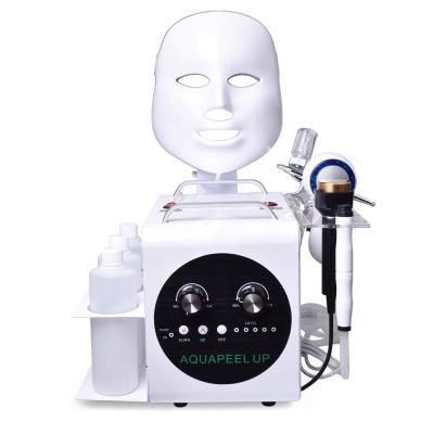 China Original Korean Skin Revitalizer Ultra-micro Bubbles Hydraulic Microdermabrasion Microdermabrasion Machine With LED Mask for sale