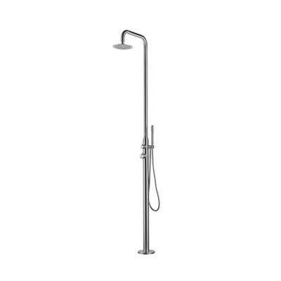 China Without Sliding Bar Outdoor Stainless Steel Swimming Pools Shower Column Shower Panel for sale