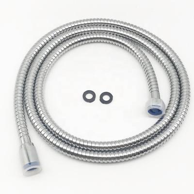 China Bathroom Modern Chrome Shower Hose Stainless Steel Flexible Anti-twist Shower Hose for sale