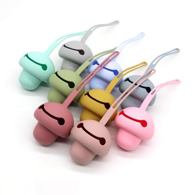 China Wholesale Silicone Baby Child Safety Food Grade Nipple Soother Feeding Case Teething Newborn Baby Pacifier Holder for sale