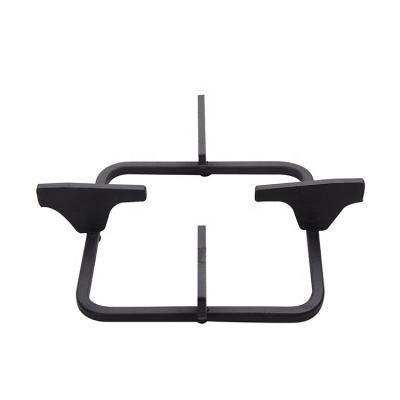 China Hotel kitchen cast iron material pot support burner grate for gas stove spare parts for sale