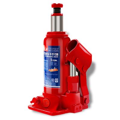 China Car Jack Bison China Exporter Ton Jack Hydraulic To Lift The Manual Car Of The Bottle 5 1 Year Warranty for sale