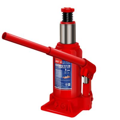 China Car Jack Bison China Factory Direct Sale 1 Year Warranty 8 Ton Pneumatic Bottle Jack Hydraulic Manual Car for sale