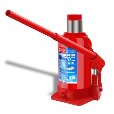 China Car Jack Bison China Exporting Quickly Lift Height Adjustable Manual 32 Ton Car Hydraulic Bottle Jack With Safety Valve for sale