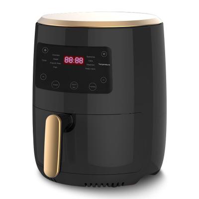 China Hot Selling Digital Airfryers 110v 220v Touch Screen 5L Electric Control Air Fryer for sale