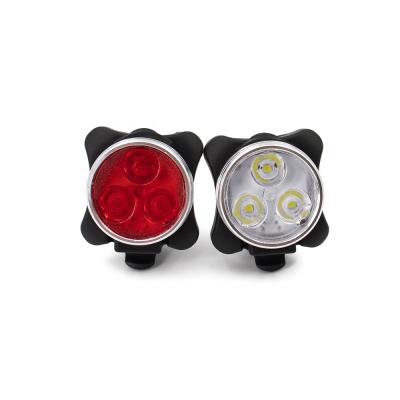 China Outdoor Activity USB Led Bicycle Tail Light Led Rechargeable Bike Front Light Bicycle Led Lamp for sale