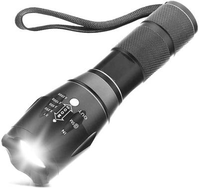 China Sale 5 modes t6 aluminum alloy camping hot anodizing outdoor zoomable torch with holster tactical led flashlight for sale