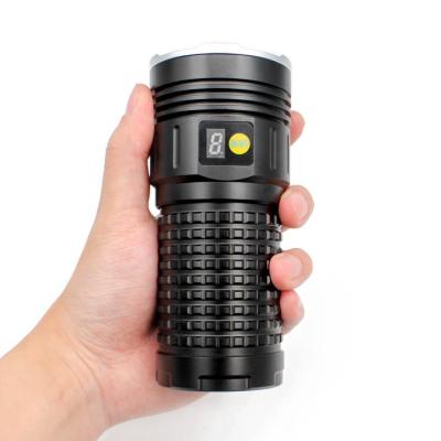 China New Style Exploration Rechargeable High Power 4000lm LED Super Bright Strong Flashlight for sale