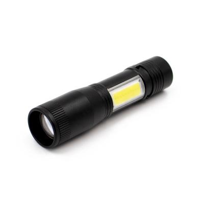 Κίνα Camping Black 4 Modes Hand Telescopic Flashlight Mini Light Torch With High Quality προς πώληση