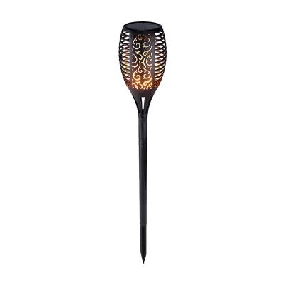 中国 Hot Waterproof 96 LED LANDSCAPE Dancing Flashing Torches Blaze Solar Outdoor Garden Light 販売のため