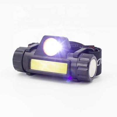 Chine High Quality Waterproof Rechargeable ABS Material Camping LED Brightest Headlight à vendre