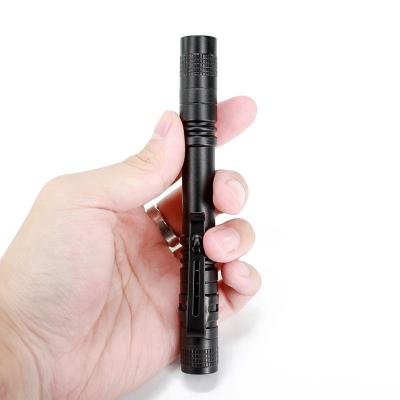 China Camping Tending 2020 Bright XPE Oxidation Aluminum Alloy Led Pen Light 110lm Flashlights Mini Torch With Clip à venda