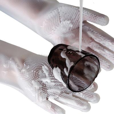 China Fashion.eco-friendly hot sale non-slip hand clean mitt for kitchen household kitchen silicone finger mitt for sale