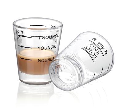 China BCnmviku Classic Shot Glasses Customized Heavy Base Custom Lead Free Wine Glass Small Sublimation Shot Glass For Whiskey for sale