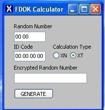 China DAS FDOK/VEDOC ENCRYPTED RANDOM NUMBER KG for sale