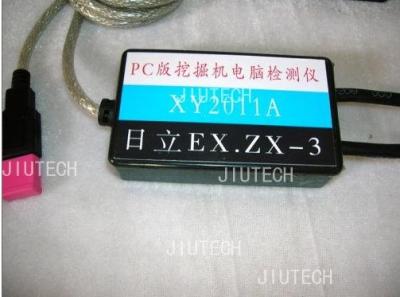 China Dr.ZX Hitachi Excavator V2011 Diagnositc Cable(4pin and 6pin cont connectors) for sale