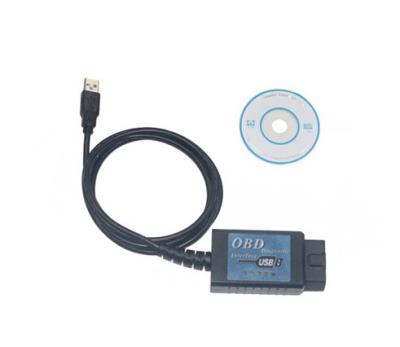 China USB ELM327 V1.4 Plastic OBDII EOBD CANBUS ELM 327 Scanner for sale