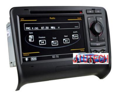 China Car Radio TV Car GPS Multimedia Navigartion System for for Audi TT 2006+Car DVD Player GPS for sale