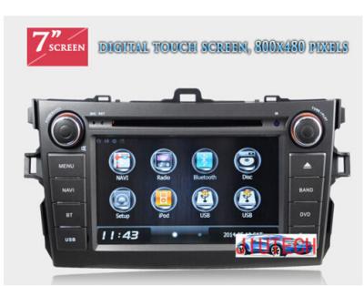 China Autoradio for Toyota Corolla Car Stereo DVD GPS Navigation System for Toyota Corolla 2007+ for sale