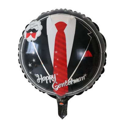 China 18inch Spanis Disposable Helium Eco-friendly Foil Balloons Theme Happy Birthday Party Decoration Father's Day Inflatable Foil Balloon for sale