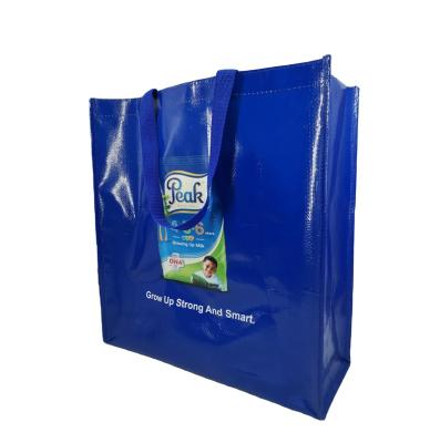 China Bopp Lamination Hot Selling Glossy Laminated PP Woven Shopping Bag for sale