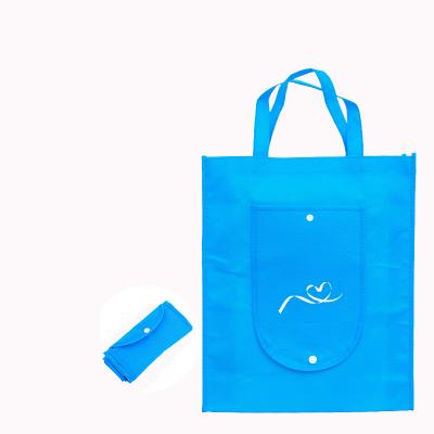 China Convenient Best Quality Non Woven Pocket Foldable Bag Handled And Foldable for sale