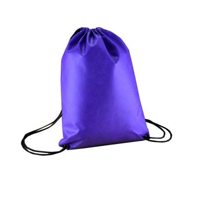 China Rope Handle Best Selling Cheap Non Woven Material Pouch Drawstring Bag for sale