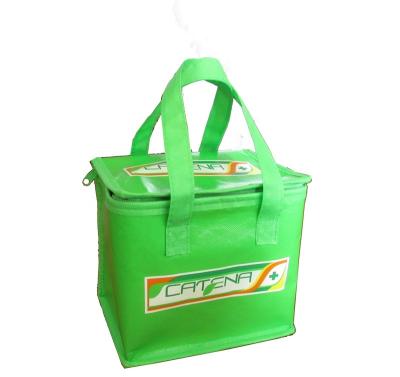 China Waterproof thermal bopp laminated non woven shopping bag cooler bag for sale