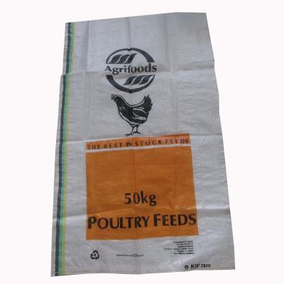 China Recyclable Custom Packaging Bags / Animal Feed Bags for sale