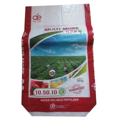 China Recyclable PP Woven Valve Fertilizer Bag for sale