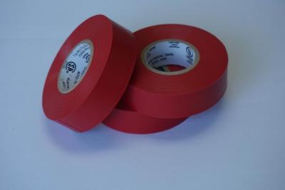 China Red PVC Electrical Insulation Tape , Low Temperature Air Conditioning Insulation Tape for sale