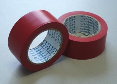 China Red Flame Retardant Tape , Low Peel Strength Electrical Insulating Tape for sale