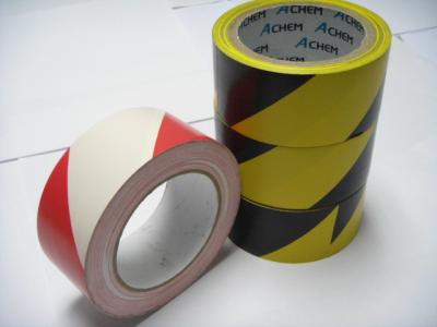 China Red / Yellow PVC Warning Tape Achem Wonder With SGS ISO And ROHS Certificate for sale