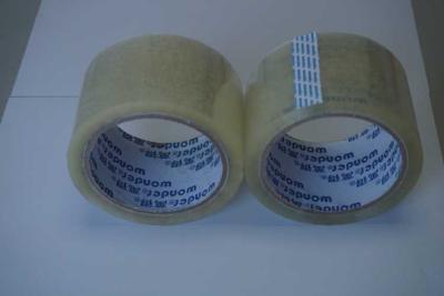 China Transparent Bundling BOPP Packaging Tape 10.5mm - 1280mm Width for sale