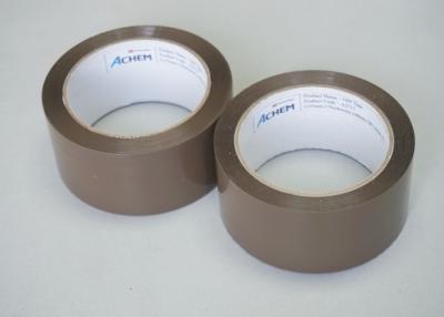 China Brown Merchandise BOPP Packaging Tape High Temperature ROHS / SGS / ISO for sale