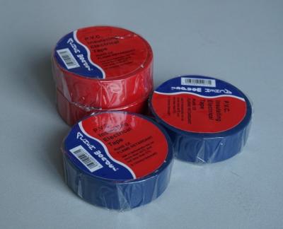 China High Voltage Adhesive Insulation Tape Resistance PVC Material Black / Blue / Yellow for sale