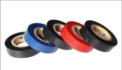 中国 Assorted Colors Non-Flame Retardant PVC Electrical Insulation Tape 0.115mm*1260mm*18M for Automotive Wiring Harness 販売のため