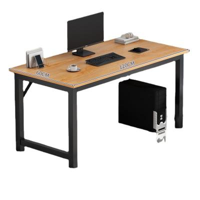 China Cheap Extendable Wooden Metal Top And Leg Storage Drawer Personal Computer Table Study Desk For Student for sale