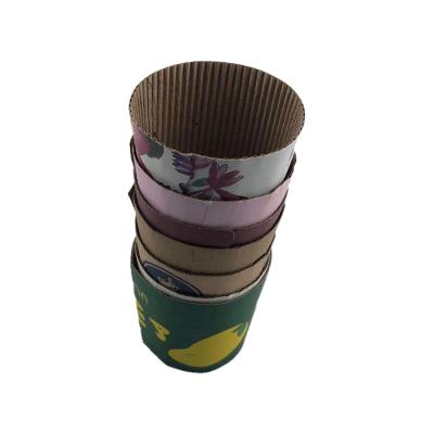 China Heat Insulation Guaranteed Quality Appropriate Prices Custom Logo Eco Friendly Disposable Cup Cover Mug Sleeve for sale