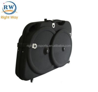 China Travel Bike BOX EVA Hardness Carry Trolley Bike Case Travel Box Bicycle Accessory for sale