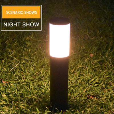 China Garden Gate Lights Pillar 5W Solar Street Community Road Lawn Villas 3000\6000k LED Park Gate Garden Light for sale