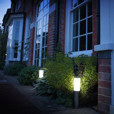 China 5W Solar Powered Stainless Steel External Driveway Garden Modern Design Pathway Lawn Outdoor Decorative Lights Gardening Light for sale