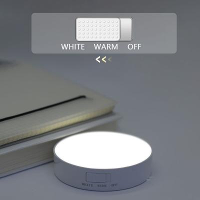 China 0.6W Bedroom Light DC6V Modern Led Indoor Night Light Modern Auto Smart Warm White Cool White Round Lamp Night Light for sale