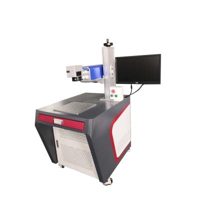 China Glasplastiklaser-Markierungs-Maschine des ultraviolett-355nm zu verkaufen